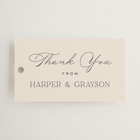 Wedding Favor Tags