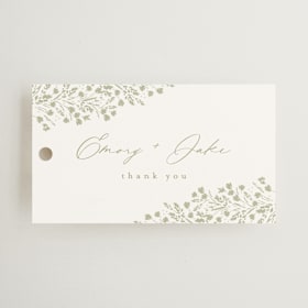 Wedding Favor Tags