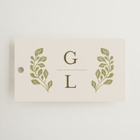 Wedding Favor Tags