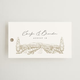Wedding Favor Tags