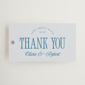 Wedding Favor Tags