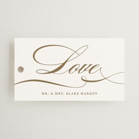 Wedding Favor Tags