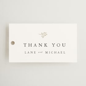 Wedding Favor Tags