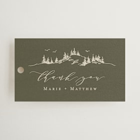 Wedding Favor Tags