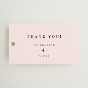 Wedding Favor Tags