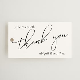 Wedding Favor Tags