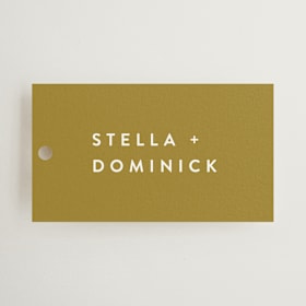 Wedding Favor Tags