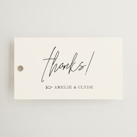 Wedding Favor Tags