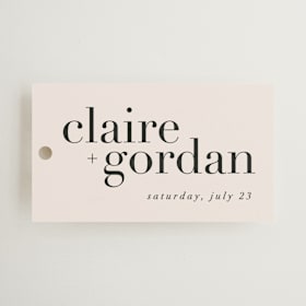 Wedding Favor Tags