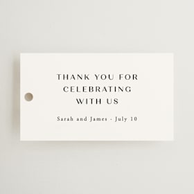 Wedding Favor Tags