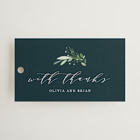 Wedding Favor Tags