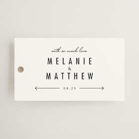 Wedding Favor Tags