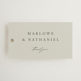 Wedding Favor Tags