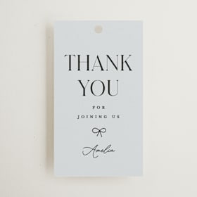 Bridal Shower Favor Tags