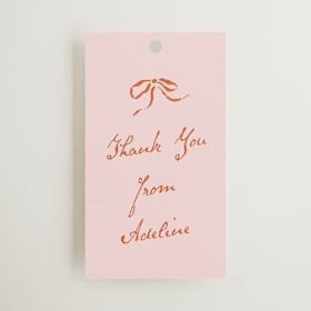 Bridal Shower Favor Tags
