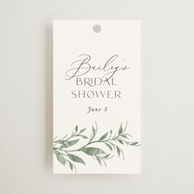 Bridal Shower Favor Tags