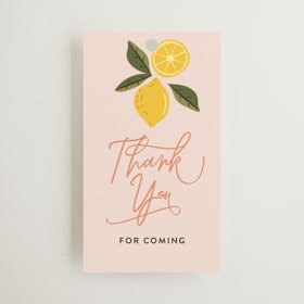 Bridal Shower Favor Tags