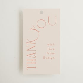 Bridal Shower Favor Tags