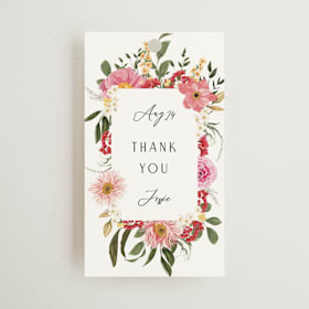 Bridal Shower Favor Tags