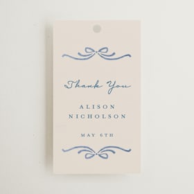 Bridal Shower Favor Tags