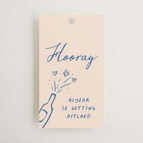 Bridal Shower Favor Tags