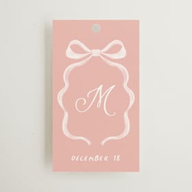 Bridal Shower Favor Tags