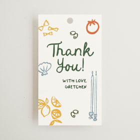 Bridal Shower Favor Tags