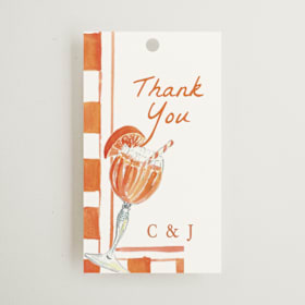 Bridal Shower Favor Tags