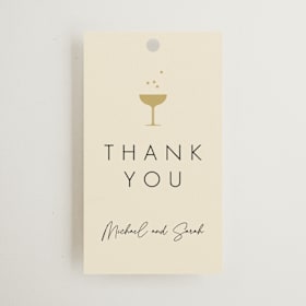 Bridal Shower Favor Tags