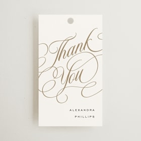 Bridal Shower Favor Tags