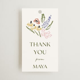 Bridal Shower Favor Tags