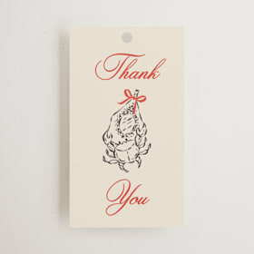 Bridal Shower Favor Tags
