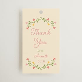 Bridal Shower Favor Tags