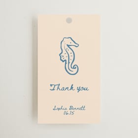 Bridal Shower Favor Tags