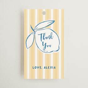 Bridal Shower Favor Tags