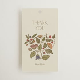 Bridal Shower Favor Tags