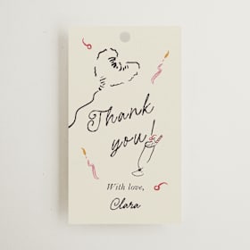 Bridal Shower Favor Tags
