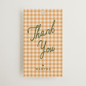 Bridal Shower Favor Tags