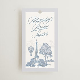 Bridal Shower Favor Tags
