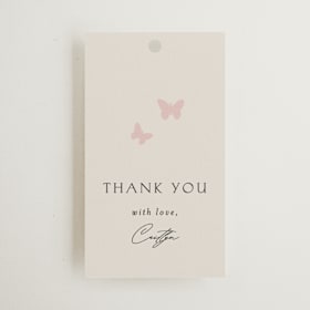 Bridal Shower Favor Tags