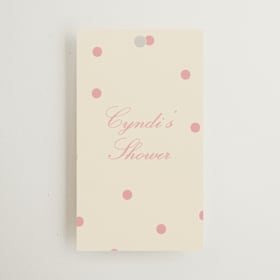 Bridal Shower Favor Tags