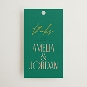 Engagement Party Favor Tags