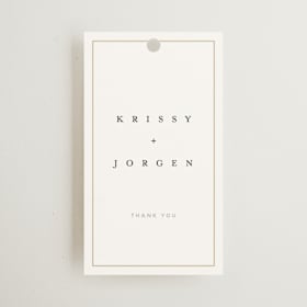 Engagement Party Favor Tags
