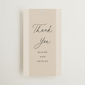 Engagement Party Favor Tags