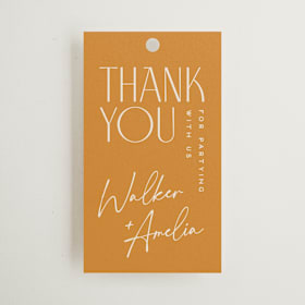 Engagement Party Favor Tags