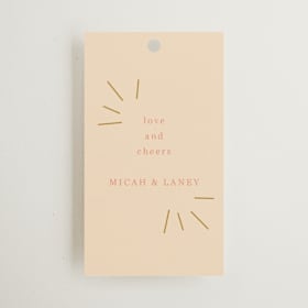 Engagement Party Favor Tags