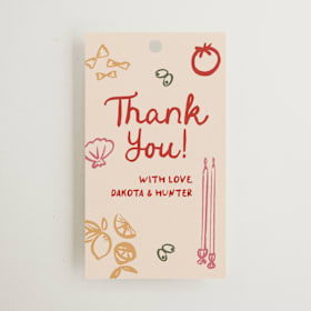 Engagement Party Favor Tags