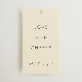 Engagement Party Favor Tags