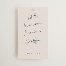 Wedding Favor Tags