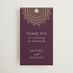 Wedding Favor Tags